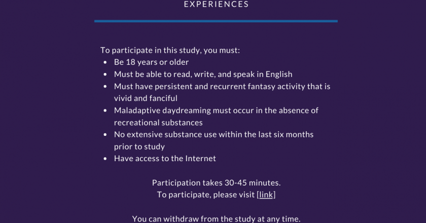 Call for Participation: Grad student dissertation